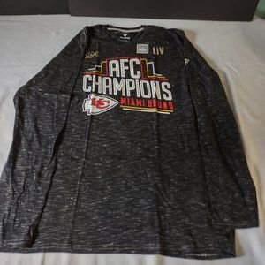 FANATICS MEN'S KC CHIEFS  LONG SLEEVE SHIRT XL
